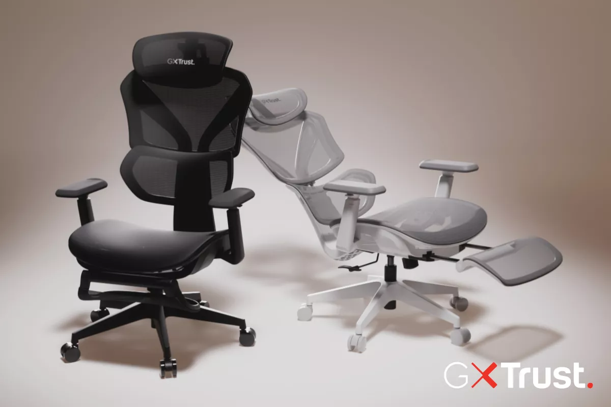 GXTrust lanza Rivara, una silla ergonómica de malla