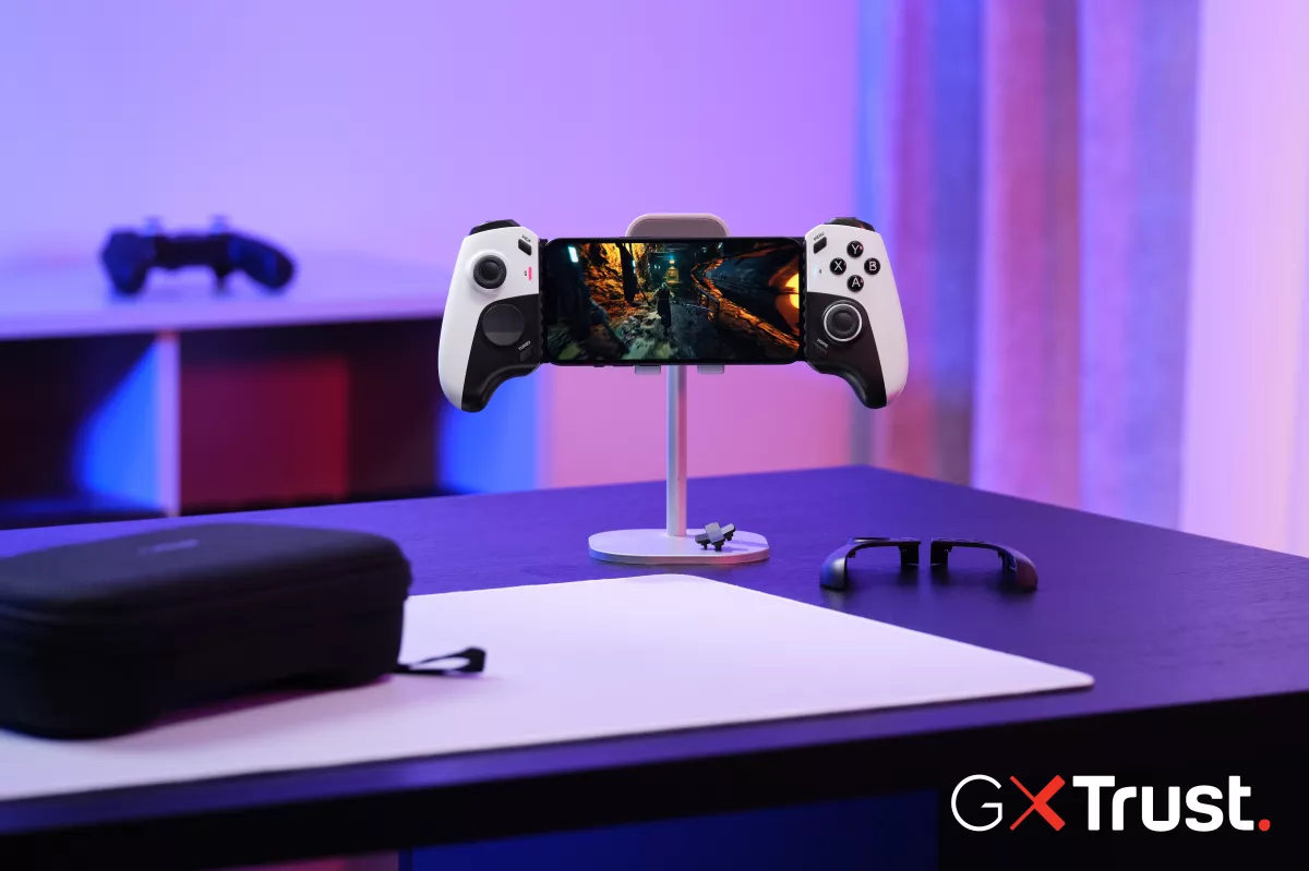 GXTrust Rovix: mando móvil con joysticks Hall Effect por 59,99 euros