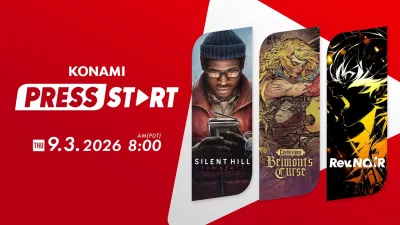 Konami PressStart 2026: fecha, anuncios y qué esperar del evento