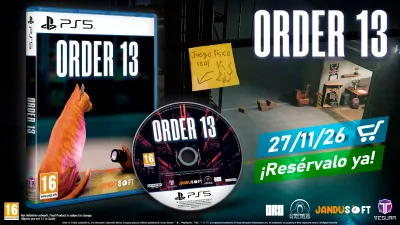 Order 13 confirma su edición física para PlayStation 5 en noviembre