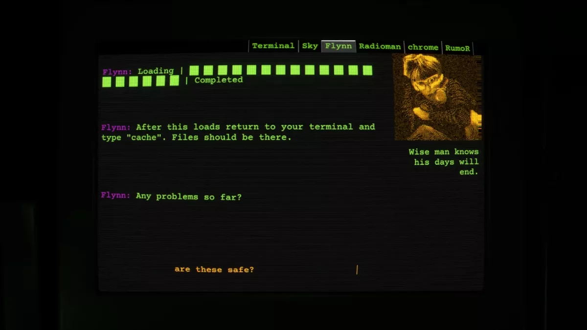 Radiotext, el RPG de hackeo ciberpunk, ya está a la venta en Steam