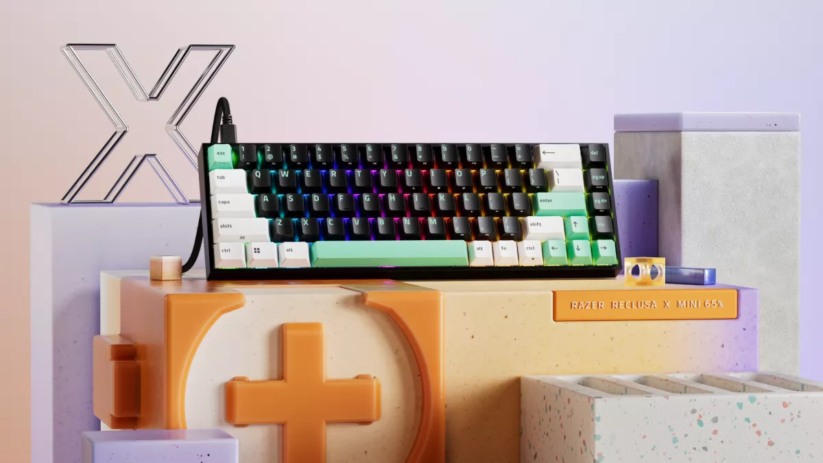 Razer Reclusa X Mini 65%: teclado mecánico hot swap por 69,99 euros