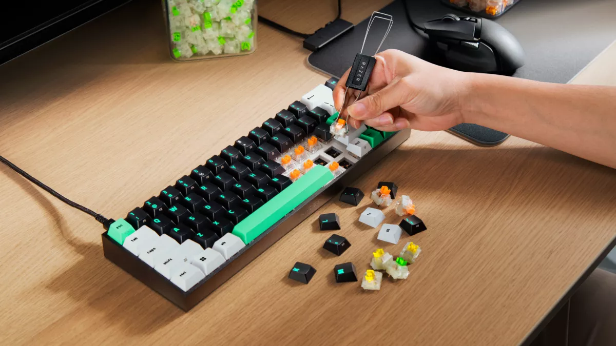 Razer Reclusa X Mini 65%: teclado mecánico hot swap por 69,99 euros