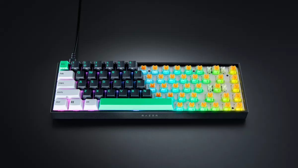 Razer Reclusa X Mini 65%: teclado mecánico hot swap por 69,99 euros