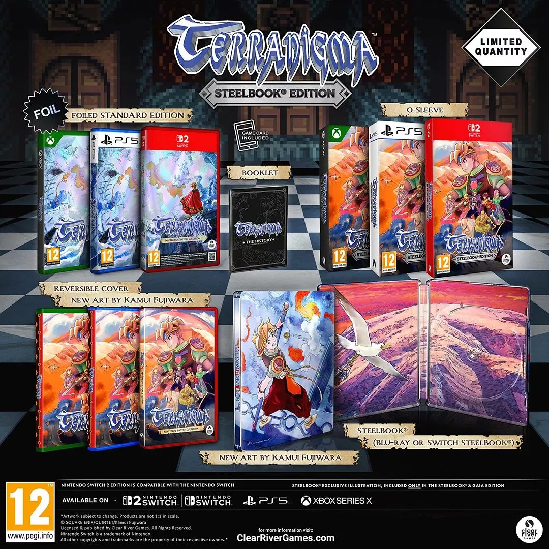 El regreso de Terranigma detalla sus modos de juego y ediciones