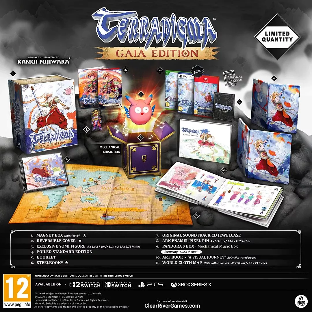 El regreso de Terranigma detalla sus modos de juego y ediciones