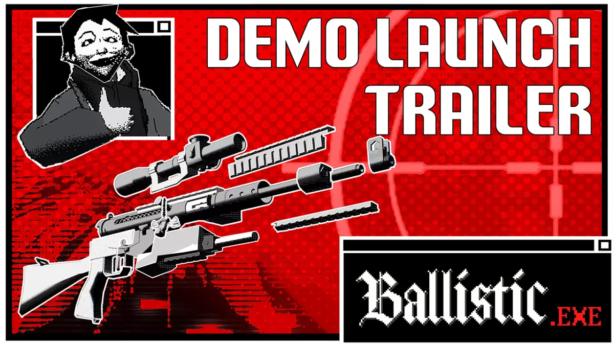 Ballistic.exe estrena su primera demo en PC a través de Steam