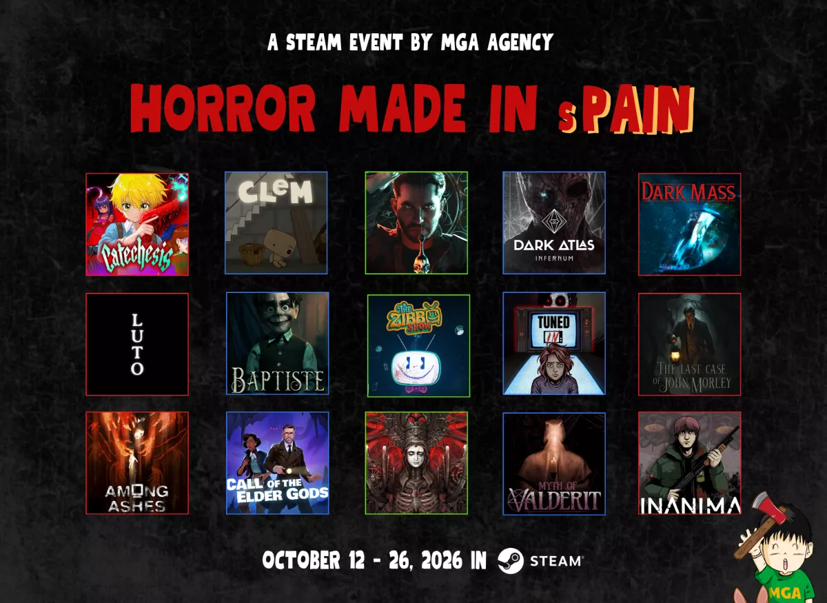 HORROR MADE IN sPAIN reunirá 13+2 juegos de terror españoles en Steam