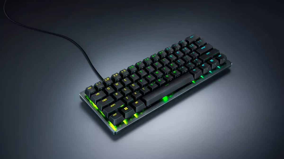 Razer presenta el teclado óptico analógico Huntsman V3 Pro Mini 8KHz