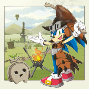 Sonic Frontiers Monster Hunter