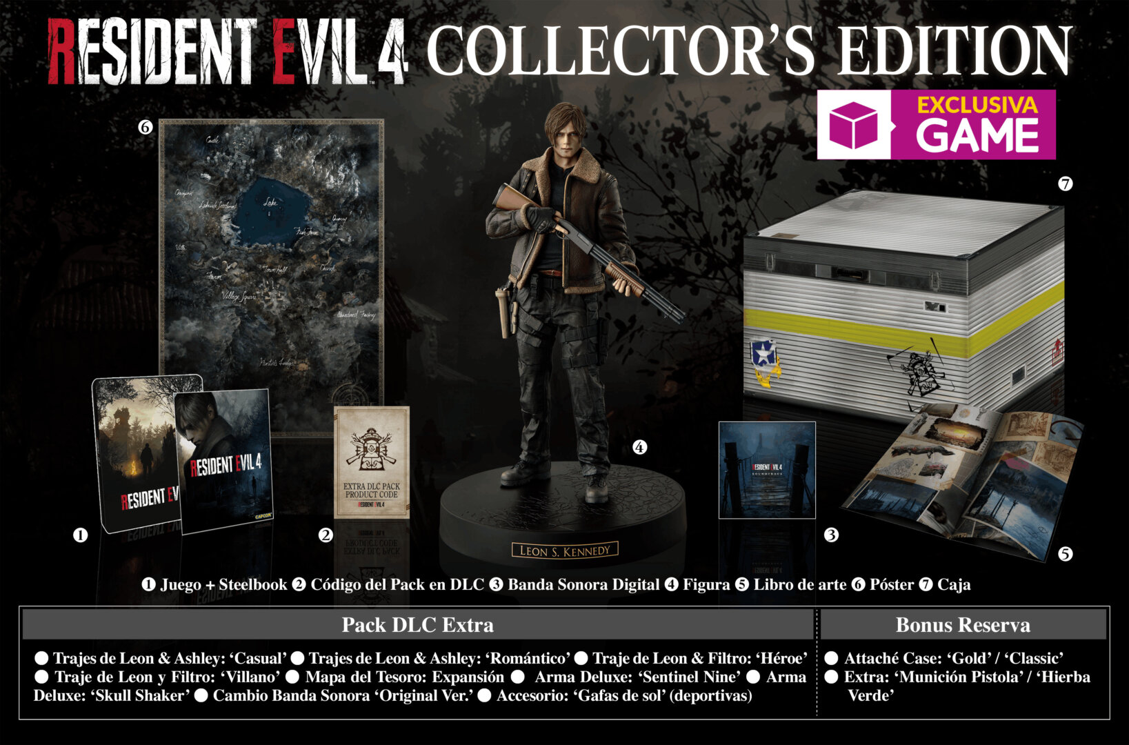 Resident Evil 4 Remake edición coleccionista