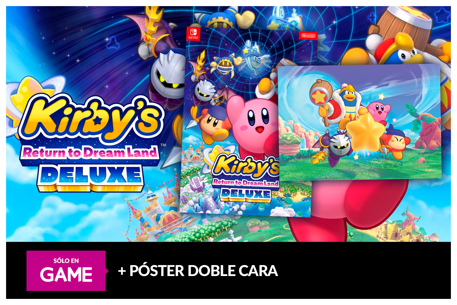 Kirby's Return to dreamland deluxe 