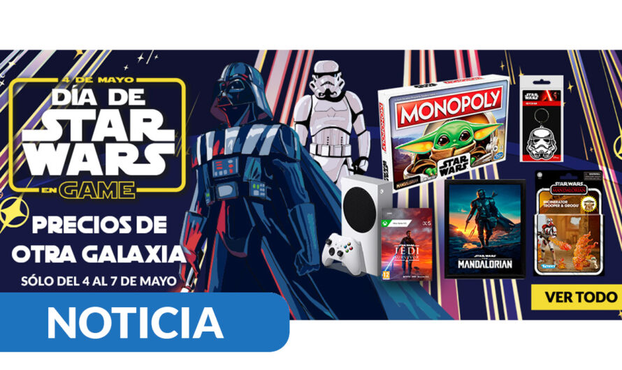 GAME presenta sus ofertas en la franquicia Star Wars por este 4 de mayo