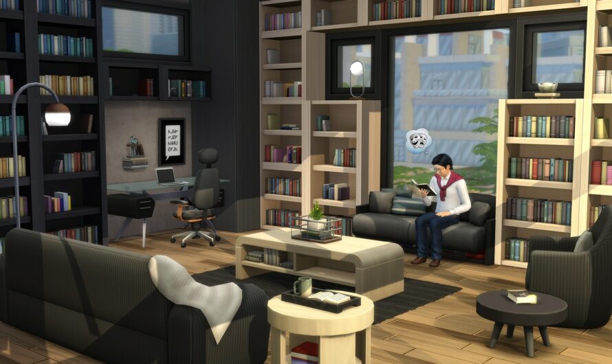 Los Sims 4 recibe 2 nuevos kits: «Vuelta al Grunge» y «Rincón de lectura»