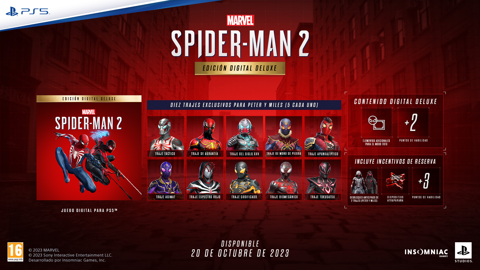 Marvel's Spider-Man 2, Edición Digital Deluxe